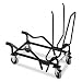 Olson Flex Stacker Truck Cart, Holds 26 Chairs, 19-3/8 x 38-7/8 x 38-5/8, Black