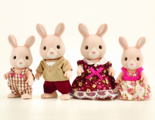 Sylvanian Families Champagne Rabbit Family