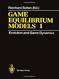 Game Equilibrium Models I: Evolution and Game Dynamics