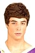 Brown Caesar or Roman Wig