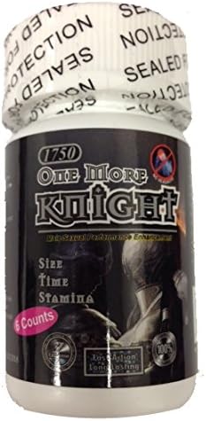 ONE MORE KNIGHT - MASTER ZONE - X MONSTER PILLS 6 PK BOTTLE EA. TOTAL 18 PIILS