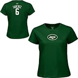 Reebok New York Jets Mark Sanchez Women's Name & Number T-Shirt Large