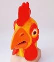 Chicken Mask. Rubber O/Head
