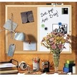 Magnetic Combo Board - White Board and Bulletin (Natural/White) (17