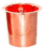 Northwest Metal #223008 2 Round Galvanized Drop Outlet