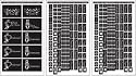 Etching Stencils 3-pk. - 5x8"