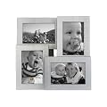 PT Photo Frame Collection, Matt Aluminum, Holds 4 Photos