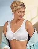 Glamorise Front Closing Bra - White - 42 B/C/D