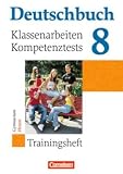 Produkt-Bild: Deutschbuch - Trainingshefte - zu allen allgemeinen Ausgaben/Gymnasium: 8. Schuljahr - Klassenarbeiten, Kompetenztests - Hessen: Trainingsheft mit L&ouml;sungen