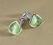 Faceted Cats Eye Cufflinks