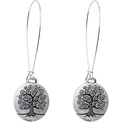 Handcrafted Tree of Life Earrings