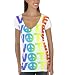 Rainbow Vote Vintage Tee - White