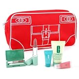 Travel Set: DDML 30ml + Turnaround Conc. 7ml + Lipstick + Lip Gloss + 3 Colors Eyeshadow + Bag