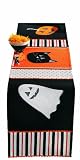 Tag Halloween 100-Percent Cotton Printed and Appliqued Party Runner