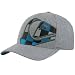 Quiksilver Mens Hat Booted Flex Fit Grey