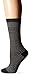 Sockwell Women's Bow Tie Crew Sock, Black - M/L