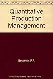 Quantitative production management