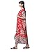 Minibee Women's Dragon Print Pattern Clothing Red-half sleeve, Red-half sleeve, One Size