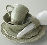 Chris Madden Adalina Dinnerware Collection - Blue, Green, Ivory, Yellow