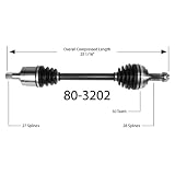 Empi 80-3202 CV Joint Half-Shaft Assembly by Empi