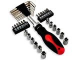 Olympia Tool 29-336 36-Piece Ratcheting Screwdriver Set