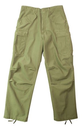 M-65 Military Field Pants Vintage Olive Drab