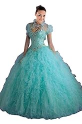  Sweetheart Floor Length Backless Pleated   Lace Sequined Beaded Tulle Corset   Waistline  Ball Gown Quinceanera Dress  With Rhinestones and Ruffles