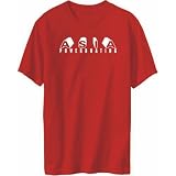 T-Shirt Mens Red " ASIA Powerboating " Sports