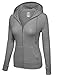 ZENNESSA Women's Active Long Sleeve Fave zip up Hoodie Jersey Jacket