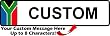Customized Front Registration Plates  South African