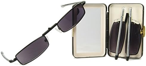 Pocket Eyes Folding Sunreaders - Reading Sunglasses, Rectangular Shape! (2.50)