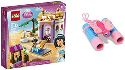 LEGO Disney Princess Jasmine's Exotic Palace 143 Pcs &amp; free Gifts Sunny Patch Bixie Butterfly Binoculars (Colors may vary) Toys