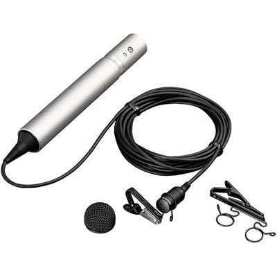 Sony ECM-55B Omni-Directional Electret Condenser Lavalier Microphone