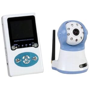 LYD W386D1 2.4 Inch LCD Wireless Digital Baby Monitor Kit with Pan Tilt and Two-Way... by 