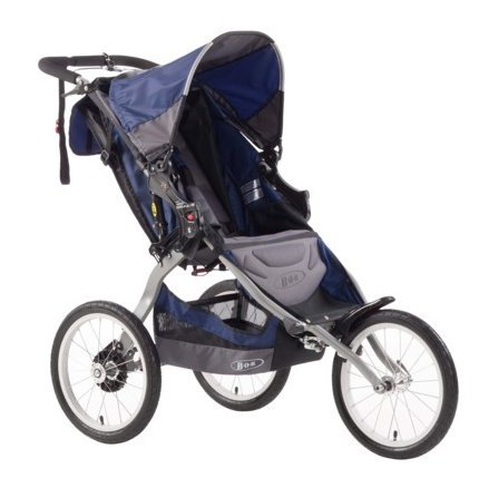 BOB Ironman Single Stroller - Navy photo
