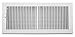 Accord AB3BRWH146 Baseboard Grille with 1/3-Inch Fins Louvered Design, 14-Inch x 6-Inch(Duct Opening Measurements), White