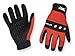 Mechanics Gloves, Red/Blk, XL, PR