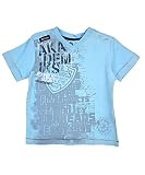 Akademiks Infant Boys Aquamarine Blue V-Neck T-shirt