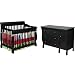 All Products : Delta Children's Products Crib and Dresser Collection in Ebony
