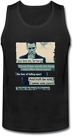 Hkerly Men's Panic At The Disco Quotes Tank Tops