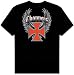 CHOPPERS WINGS Biker Adult T-shirt Tee Shirt - (back print)