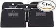 3M Marson Premium 4 Inch Black Body Filler Spreader 5 pack - Flexible Spreading Edge for Easy, Precise Application of Body Fillers, Putties, and Glazes. Easily Releases Cured Bondo for Repeated Reuse.