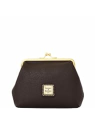 Dooney & Bourke Pebble Grain Large Framed Purse, Brown TMoro