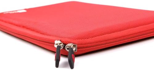 DURAGADGET Red Water Resistant Cover / Case Compatible With Lenovo ThinkPad Tablet 2 Windows 8 Tab, Fujitsu Stylistic M532 10.1-inch Tablet PC (Nvidia Tegra T30S, 32GB eMMC, Android 4.0) & Creative ZiiO 10" 10-inch 8 GB Android Entertainment Tab-PC