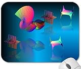 Mousepad - 9.25 x 7.75 Designer Mouse Pads - Engineering/Mathematics/Scientific: 3D Math Graphs (MPENMG-044)