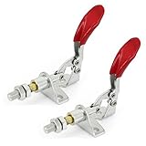 uxcell 2個 45キロ ポンド 保持容量 16mm プッシュ プル トグルクランプ ハンド ツール 301B