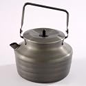 10T Alu Tee-Kessel KETTLE Wasser Kessel 1,3 Liter eloxiert