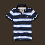 HOLLISTER (ホリスター) メンズ ポロシャツ Seaside Reef / ネイビー M 【並行輸入品】 【正規品】