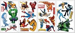 Marvel Heroes Peel & Stick Wall Decals