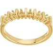 14K Yellow Gold Mother's Ring - 6 Gemstone -- YOU CHOOSE THE COLORS!